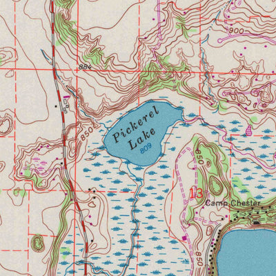 United States Geological Survey East Troy, WI (1960, 24000-Scale) digital map