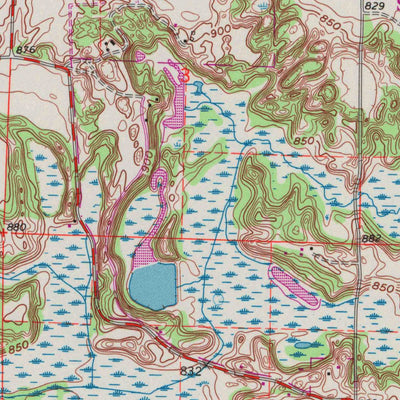 United States Geological Survey East Troy, WI (1960, 24000-Scale) digital map