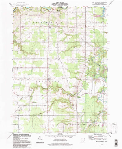 United States Geological Survey East Trumbull, OH (1994, 24000-Scale) digital map