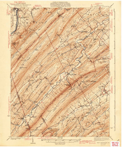 United States Geological Survey East Waterfront, PA (1941, 62500-Scale) digital map