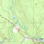 United States Geological Survey East Winn, ME (1988, 24000-Scale) digital map