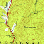 United States Geological Survey Eastatoe Gap, NC-SC (1946, 24000-Scale) digital map