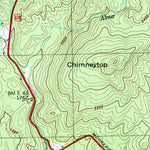 United States Geological Survey Eastatoe Gap, NC-SC (1997, 24000-Scale) digital map