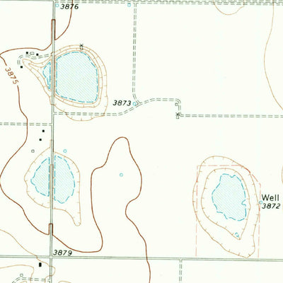 United States Geological Survey Easter, TX (1966, 24000-Scale) digital map