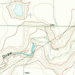 United States Geological Survey Easter, TX (1966, 24000-Scale) digital map