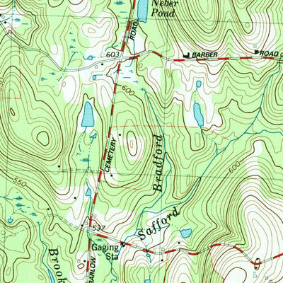 United States Geological Survey Eastford, CT (1983, 24000-Scale) digital map
