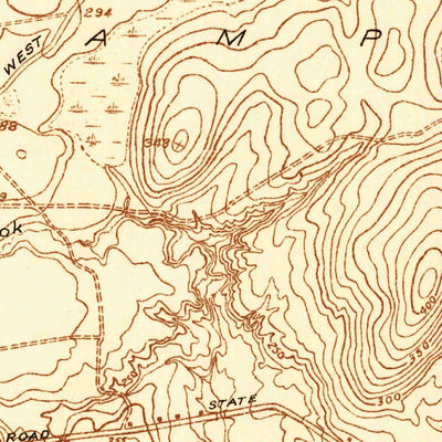 United States Geological Survey Easthampton, MA (1935, 24000-Scale) digital map