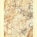 United States Geological Survey Easthampton, MA (1939, 31680-Scale) digital map