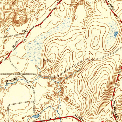 United States Geological Survey Easthampton, MA (1939, 31680-Scale) digital map