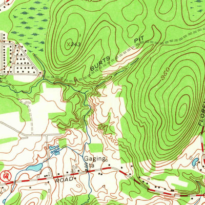 United States Geological Survey Easthampton, MA (1964, 24000-Scale) digital map