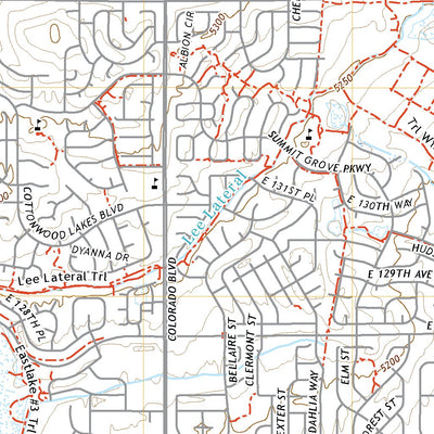 United States Geological Survey Eastlake, CO (2022, 24000-Scale) digital map