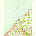 United States Geological Survey Eastlake, OH (1953, 24000-Scale) digital map