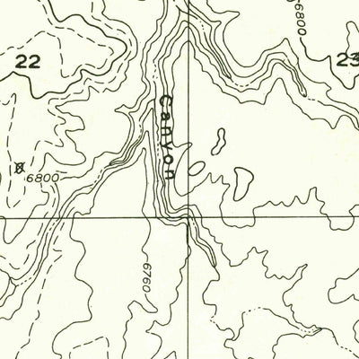 United States Geological Survey Eastland NW, UT (1959, 24000-Scale) digital map