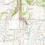 United States Geological Survey Eastland NW, UT (1985, 24000-Scale) digital map