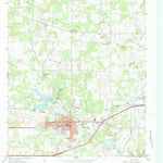 United States Geological Survey Eastland, TX (1966, 24000-Scale) digital map