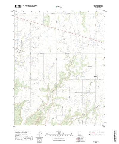 United States Geological Survey Eastland, UT (2023, 24000-Scale) digital map