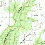 United States Geological Survey Eastland, UT-CO (1957, 62500-Scale) digital map