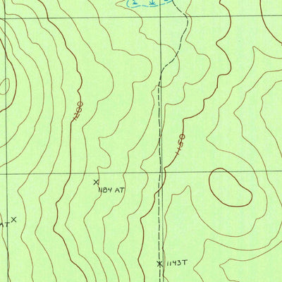 United States Geological Survey Eastman Brook, ME (1986, 24000-Scale) digital map