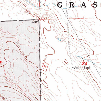 United States Geological Survey Eastman Creek SE, CO (1997, 24000-Scale) digital map