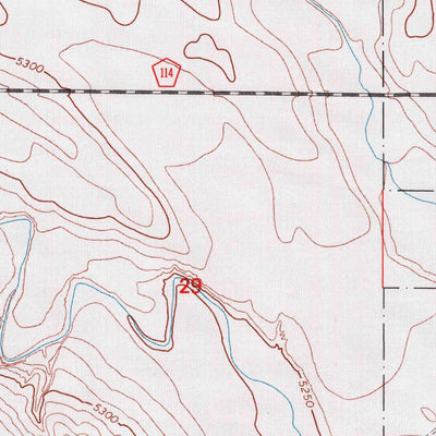 United States Geological Survey Eastman Creek South, CO (1997, 24000-Scale) digital map