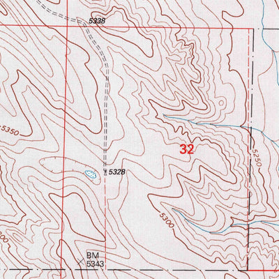 United States Geological Survey Eastman Creek South, CO (1997, 24000-Scale) digital map