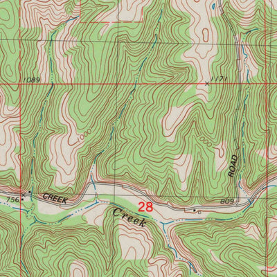 United States Geological Survey Eastman, WI-IA (1983, 24000-Scale) digital map
