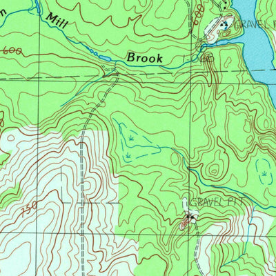 United States Geological Survey Easton Center, ME (1984, 24000-Scale) digital map