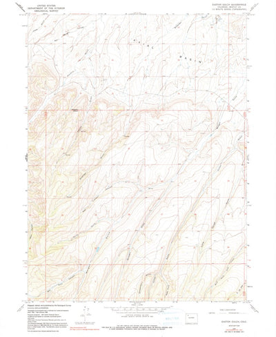 United States Geological Survey Easton Gulch, CO (1966, 24000-Scale) digital map