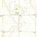 United States Geological Survey Easton, IL (1971, 24000-Scale) digital map