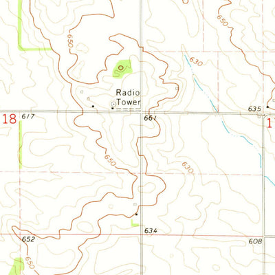 United States Geological Survey Easton, IL (1971, 24000-Scale) digital map