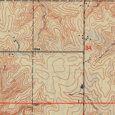 United States Geological Survey Easton, KS (1950, 24000-Scale) digital map