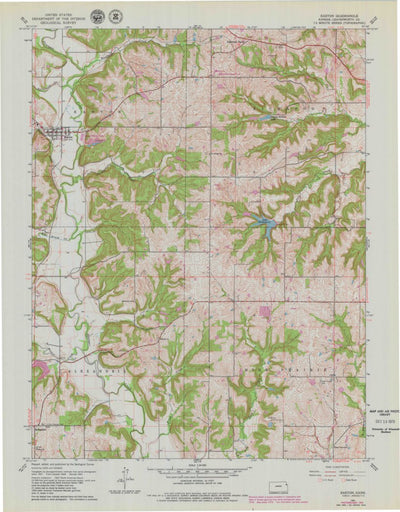 United States Geological Survey Easton, KS (1961, 24000-Scale) digital map