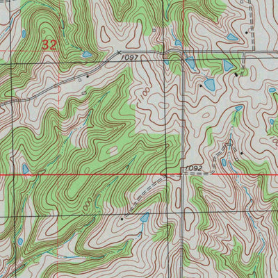 United States Geological Survey Easton, KS (1984, 24000-Scale) digital map
