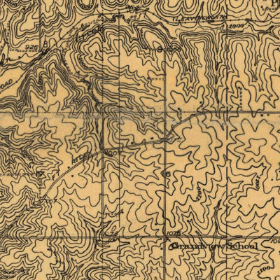 United States Geological Survey Easton, KS-MO (1909, 48000-Scale) digital map