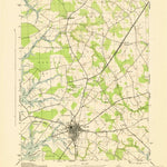 United States Geological Survey Easton, MD (1943, 31680-Scale) digital map