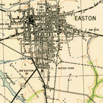 United States Geological Survey Easton, MD (1943, 31680-Scale) digital map