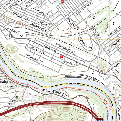United States Geological Survey Easton, PA (2023, 24000-Scale) digital map