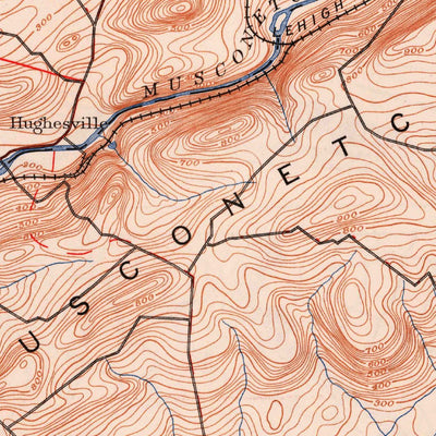 United States Geological Survey Easton, PA-NJ (1932, 62500-Scale) digital map