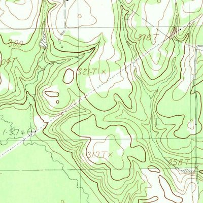 United States Geological Survey Easton, TX (1983, 24000-Scale) digital map