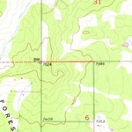 United States Geological Survey Eastonville, CO (1954, 24000-Scale) digital map