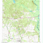 United States Geological Survey Eastover, SC (1953, 24000-Scale) digital map