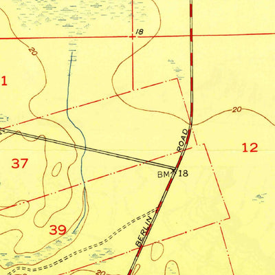 United States Geological Survey Eastport, FL (1950, 24000-Scale) digital map