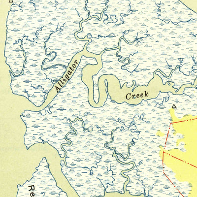 United States Geological Survey Eastport, FL (1950, 24000-Scale) digital map