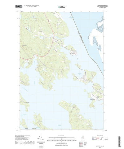 United States Geological Survey Eastport, ME (2021, 24000-Scale) digital map