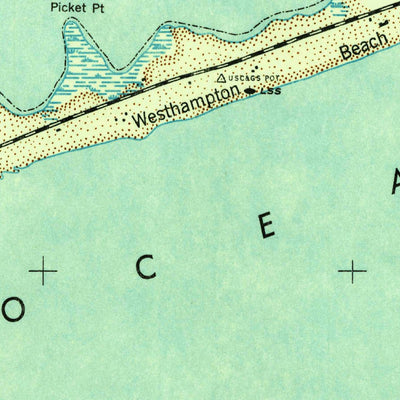 United States Geological Survey Eastport, NY (1947, 24000-Scale) digital map