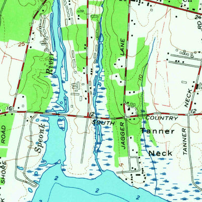 United States Geological Survey Eastport, NY (1956, 24000-Scale) digital map