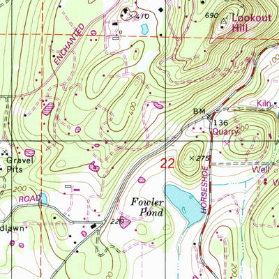 United States Geological Survey Eastsound, WA (1997, 24000-Scale) digital map