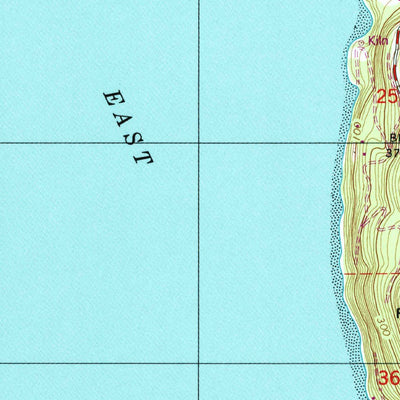 United States Geological Survey Eastsound, WA (1997, 24000-Scale) digital map