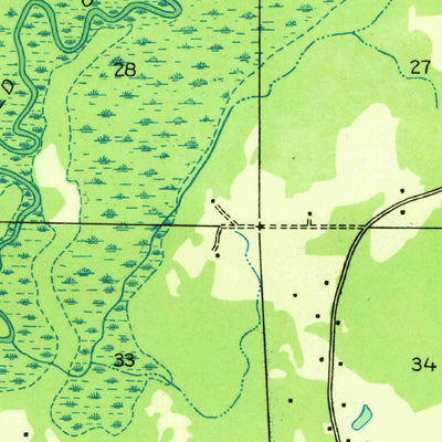 United States Geological Survey Eastwood, LA (1932, 31680-Scale) digital map