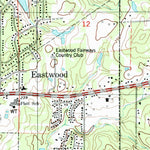 United States Geological Survey Eastwood, LA (1999, 24000-Scale) digital map